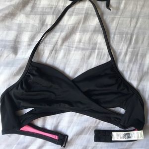 PINK bikini wrap top